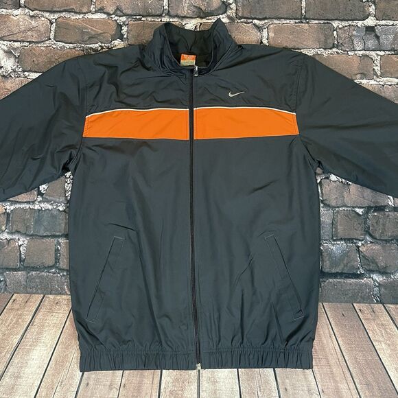 Vintage Nike Track Suit Mens Medium Lined Jacket Jogger Pant Set Windbreaker Y2K - Picture 3 of 16